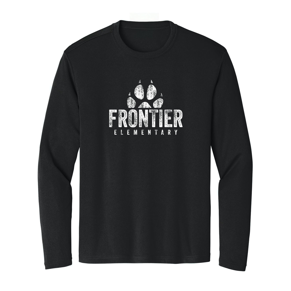 Distressed Frontier Elementary Unisex Long Sleeve Tee