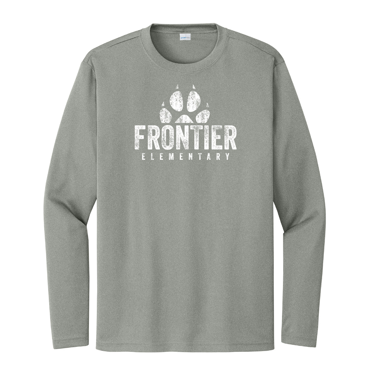 Distressed Frontier Elementary Unisex Long Sleeve Tee