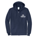 Distressed Frontier Elementary Full Zip Sweatshirt