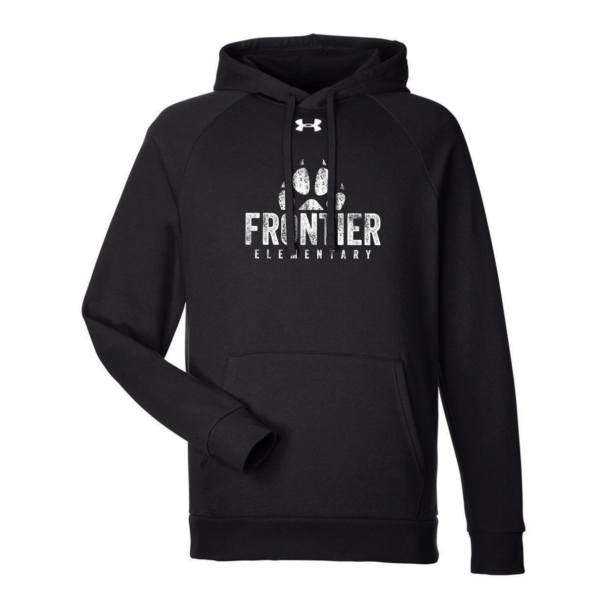 Distressed Frontier Elementary Under Armour Hoodie