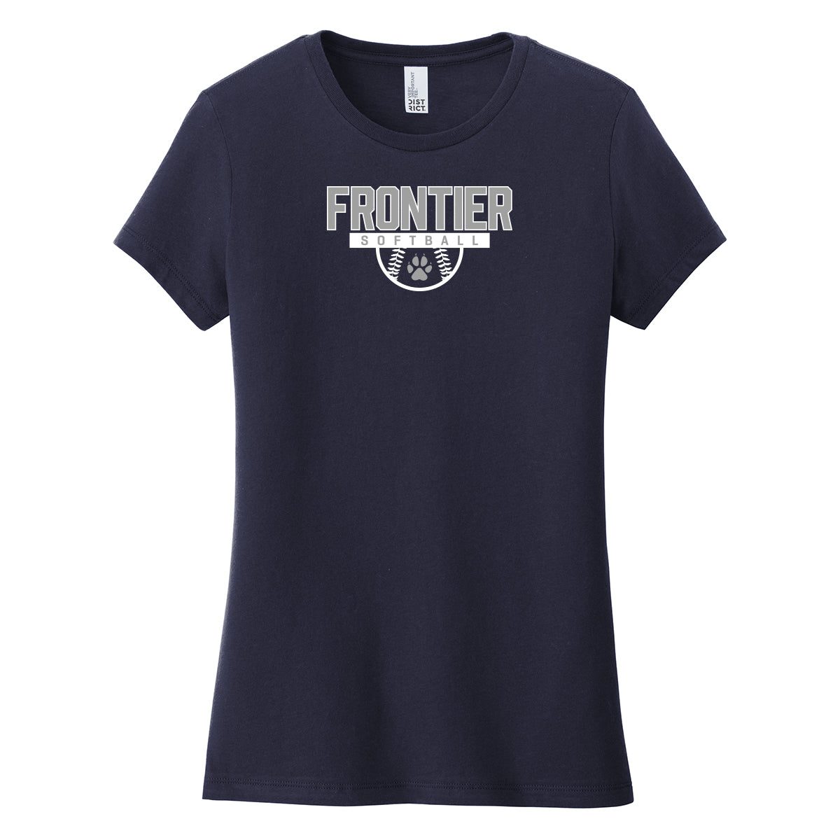 Frontier Elementary Softball Women's Fitted Tee