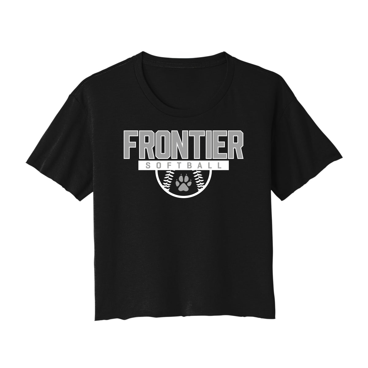 Frontier Elementary Softball Cropped Tee