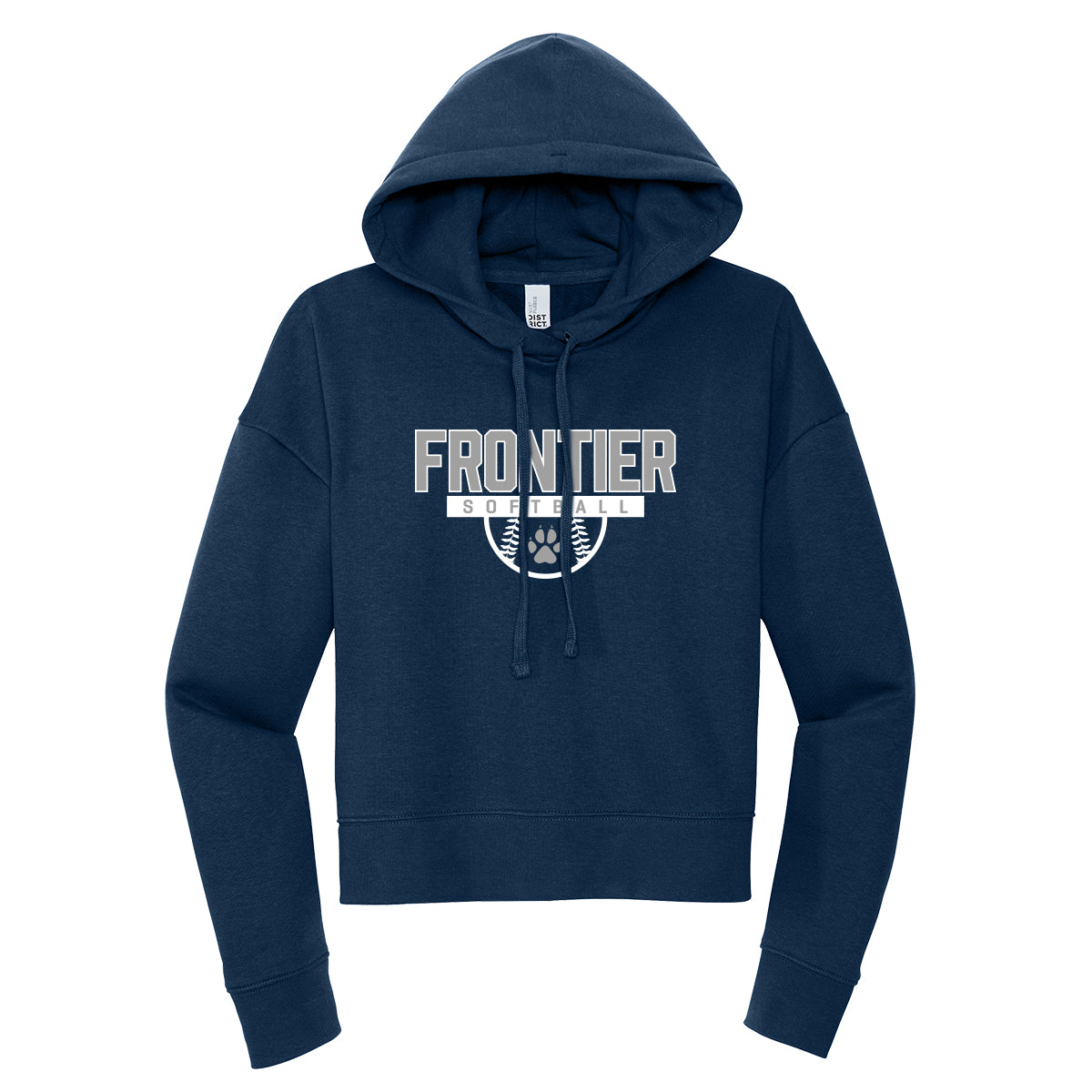 Frontier Elementary Softball Cropped Hoodie