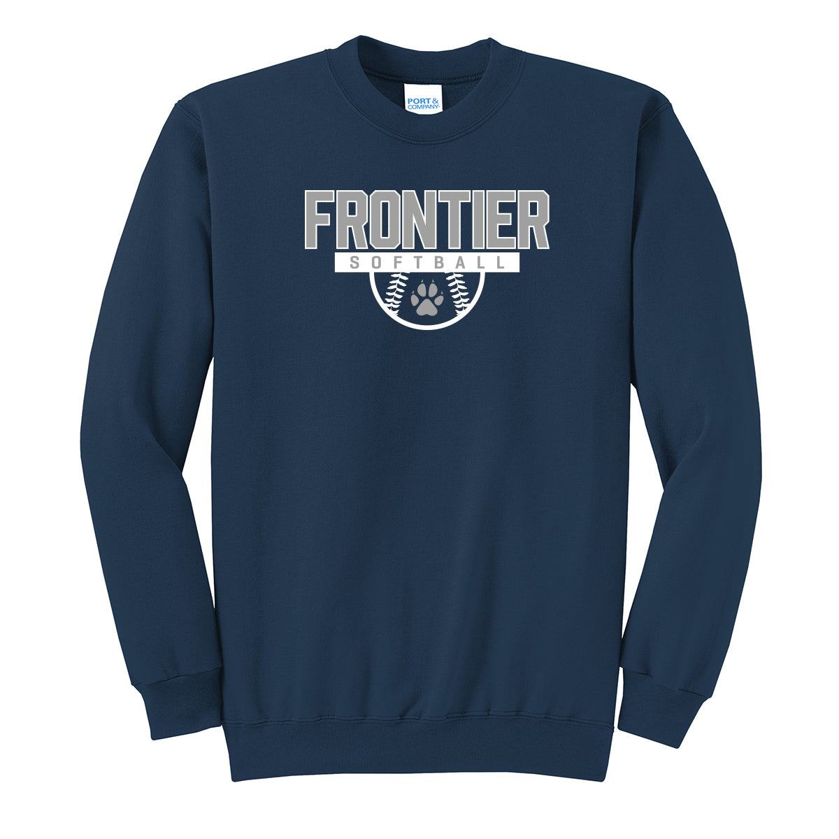 Frontier Elementary Softball Unisex Crewneck Sweatshirt