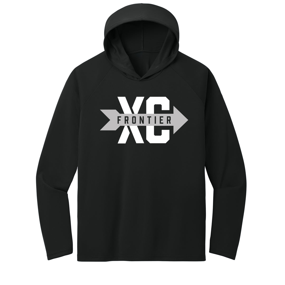Frontier Elementary XC Performance Hooded Long Sleeve Tee