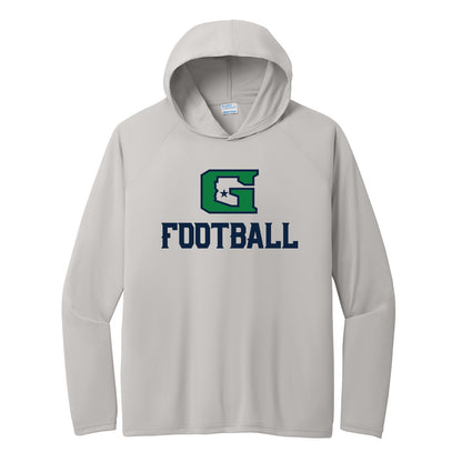G Football Performance Hooded Long Sleeve Tee