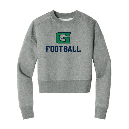 G Football Cropped Crewneck Sweatshirt