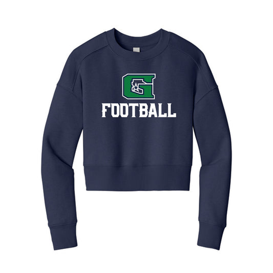 G Football Cropped Crewneck Sweatshirt