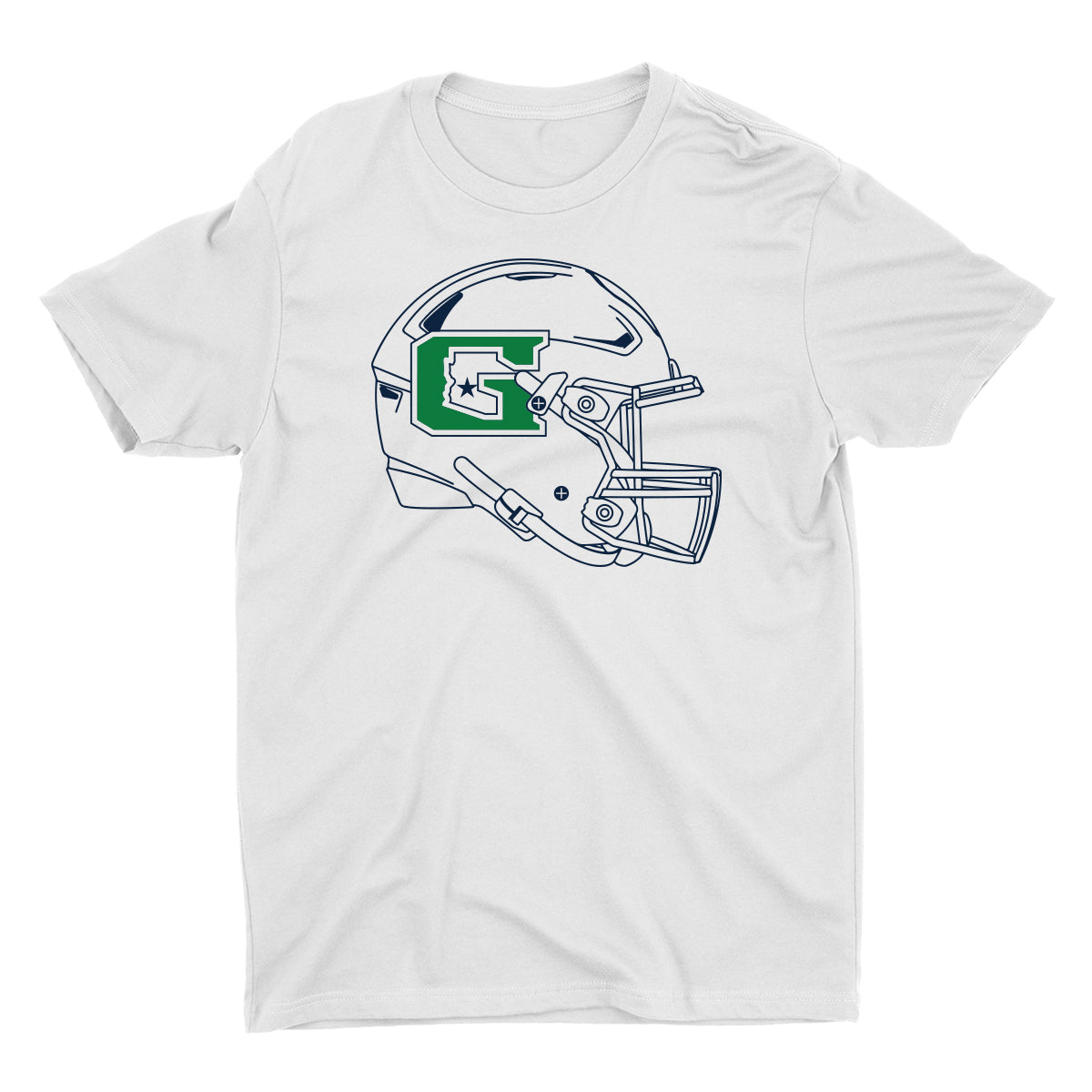 GHS Football Helmet Unisex Tee