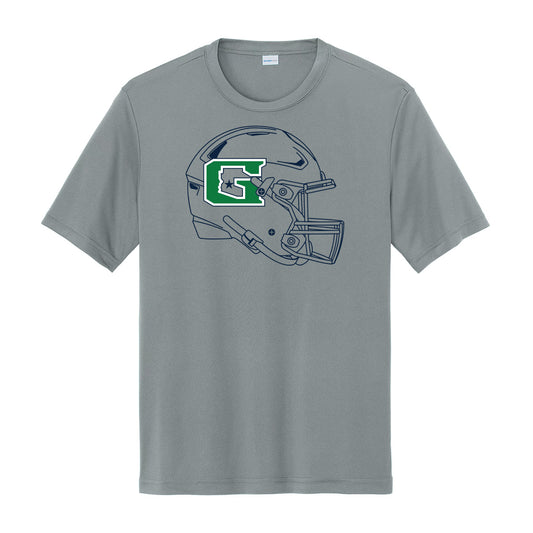GHS Football Helmet Dri Fit Tee