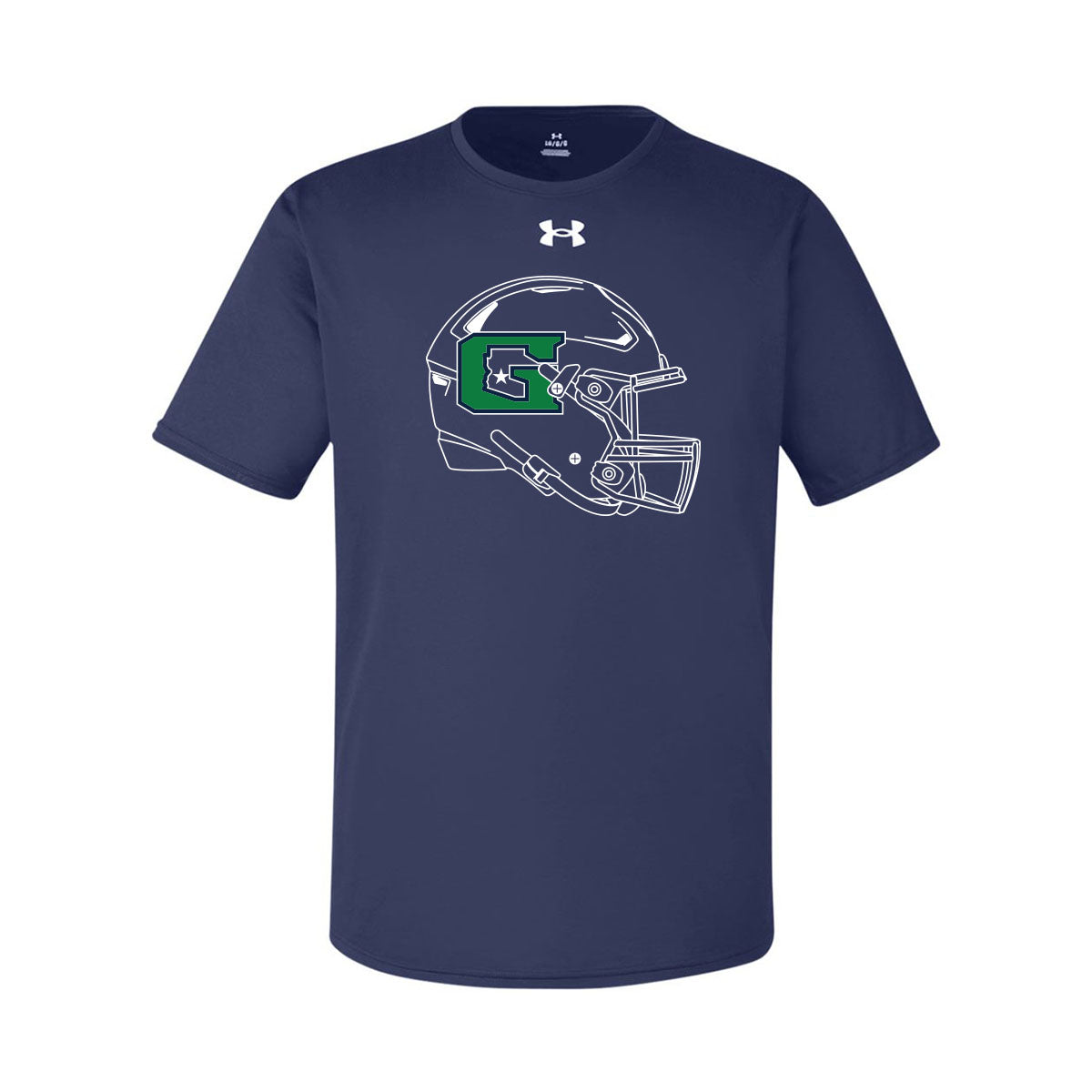 GHS Football Helmet Under Armour Tee
