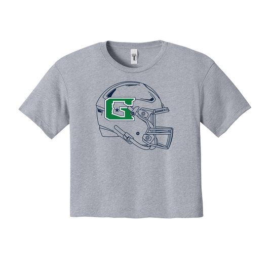 GHS Football Helmet Cropped Tee
