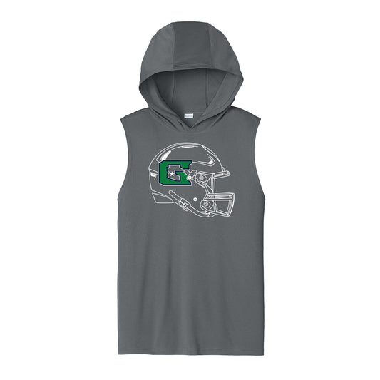 GHS Football Helmet Unisex Dri Fit Hooded Tank