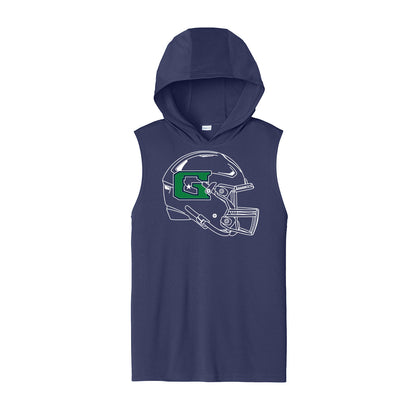 GHS Football Helmet Unisex Dri Fit Hooded Tank