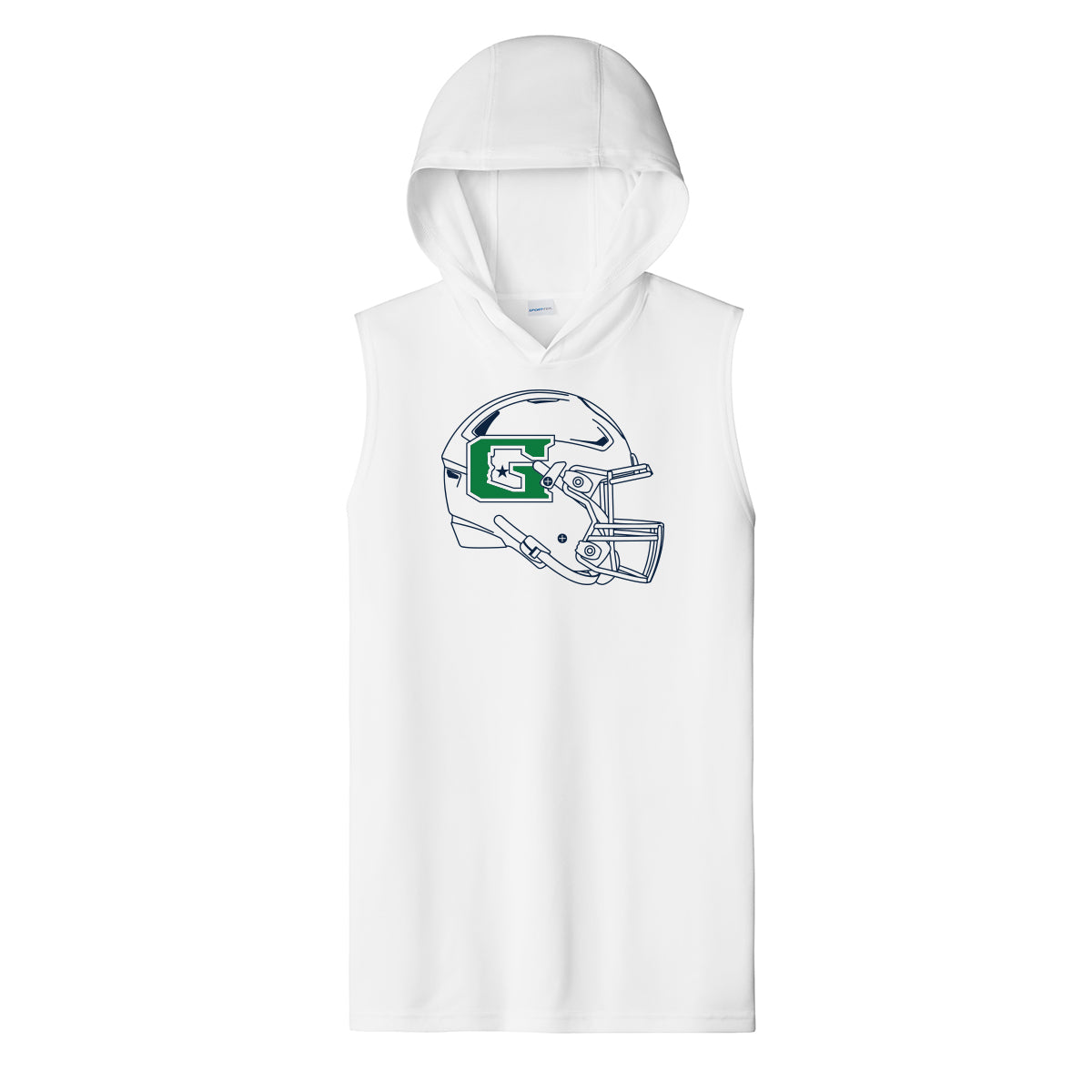 GHS Football Helmet Unisex Dri Fit Hooded Tank