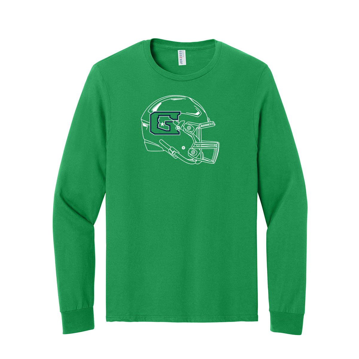 GHS Football Helmet Long Sleeve Tee