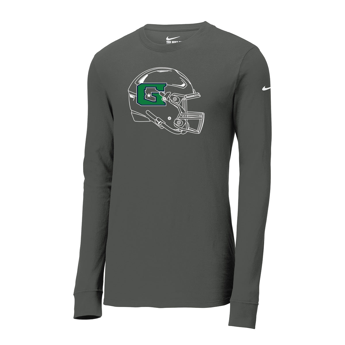 GHS Football Helmet Nike Long Sleeve Tee