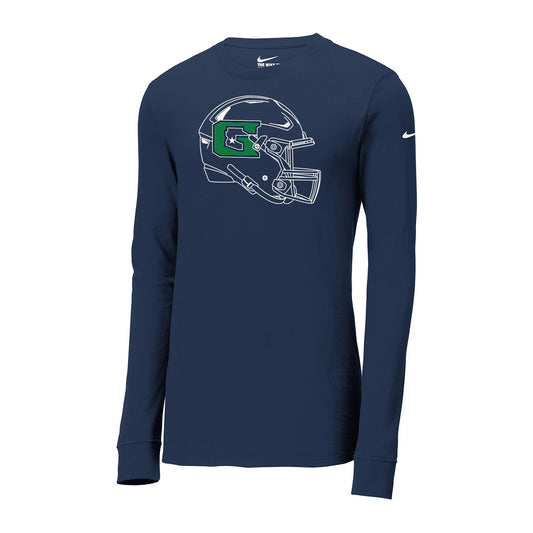 GHS Football Helmet Nike Long Sleeve Tee