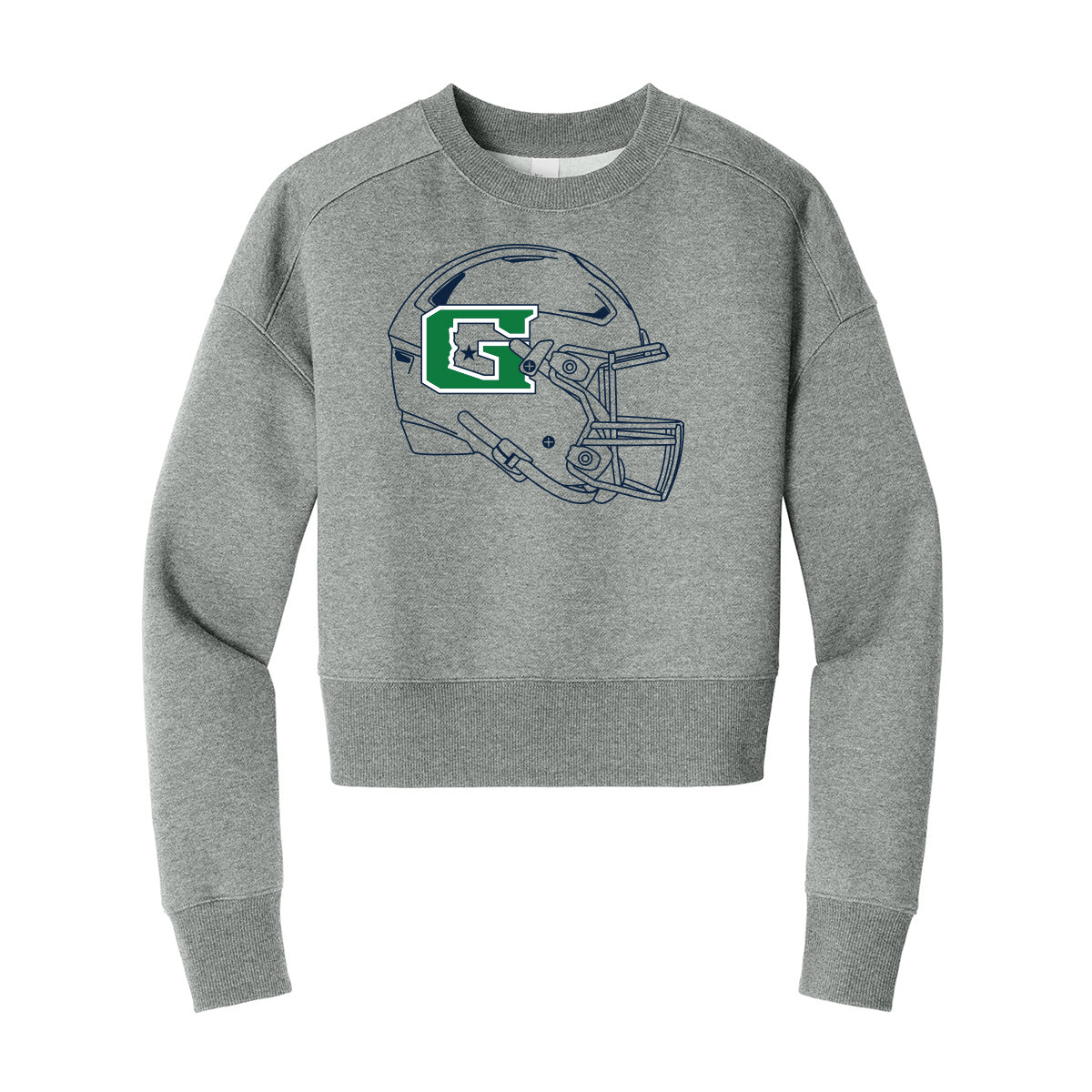 GHS Football Helmet Crewneck Sweatshirt