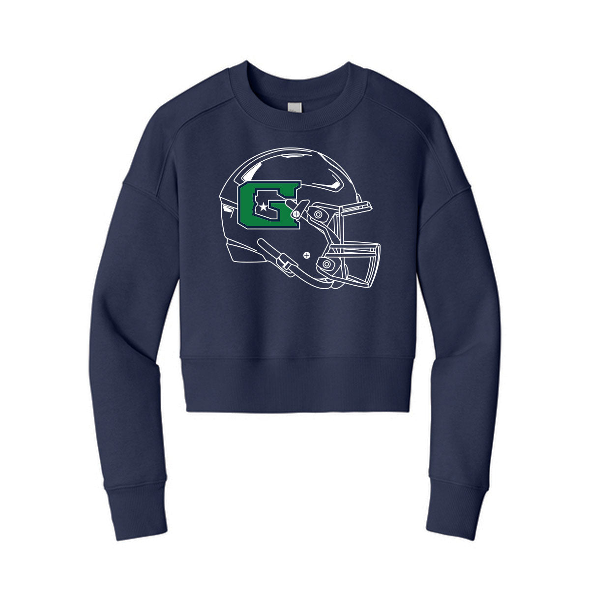 GHS Football Helmet Crewneck Sweatshirt