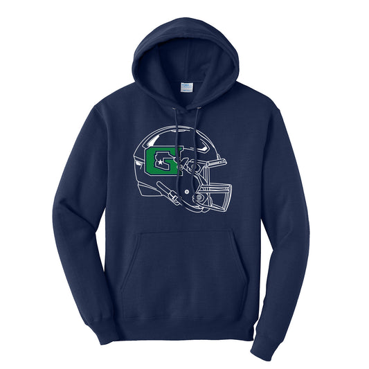 GHS Football Helmet Hoodie