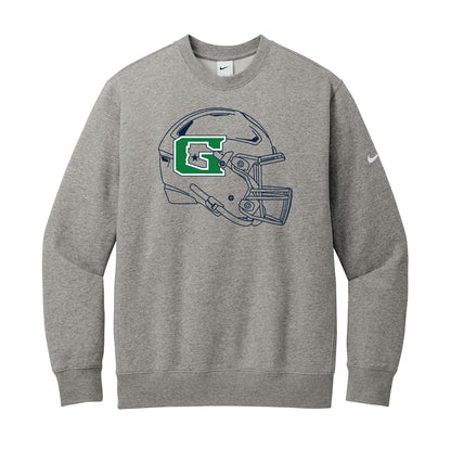 GHS Football Helmet Nike Crewneck Sweatshirt