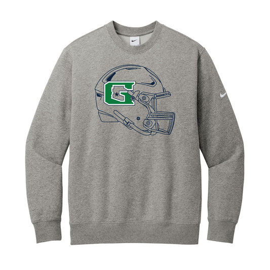 GHS Football Helmet Nike Crewneck Sweatshirt