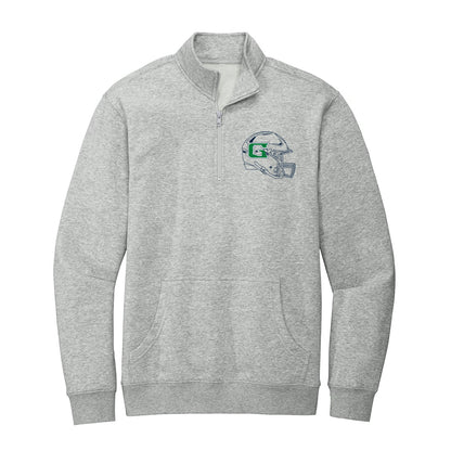 GHS Football Helmet 1/4 Zip Fleece