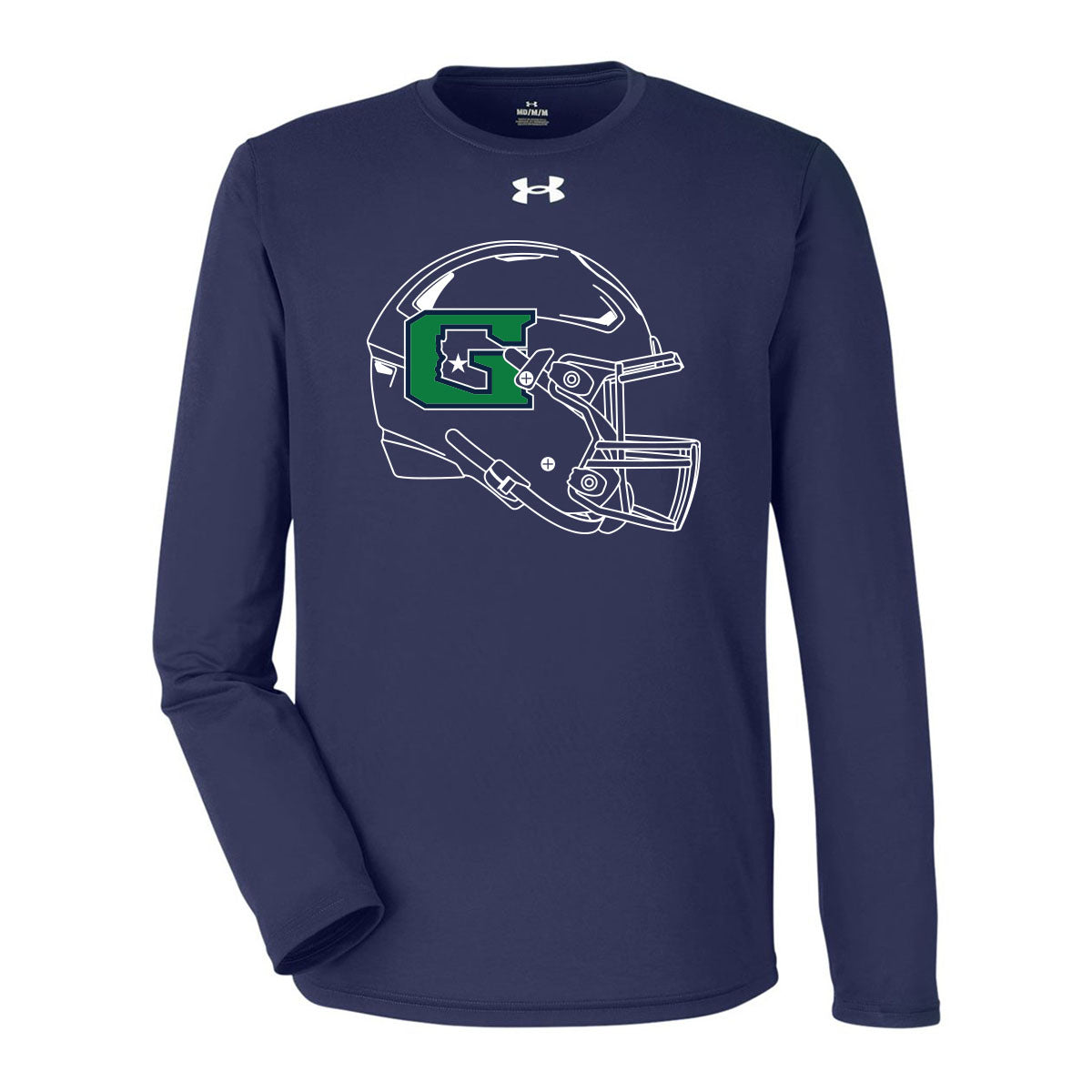 GHS Football Helmet Under Armour Long Sleeve Tee