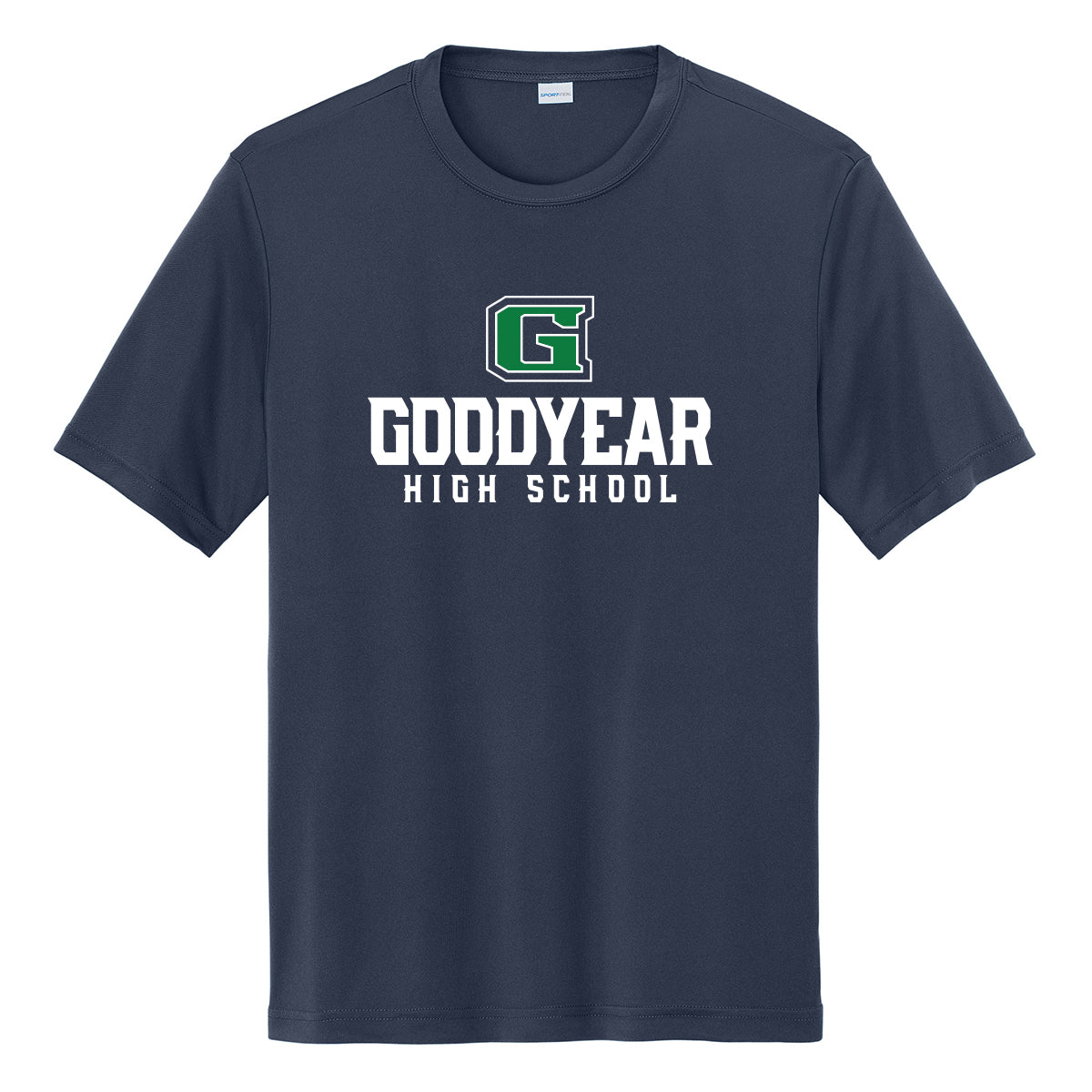 Goodyear High School Stacked Dri Fit Tee