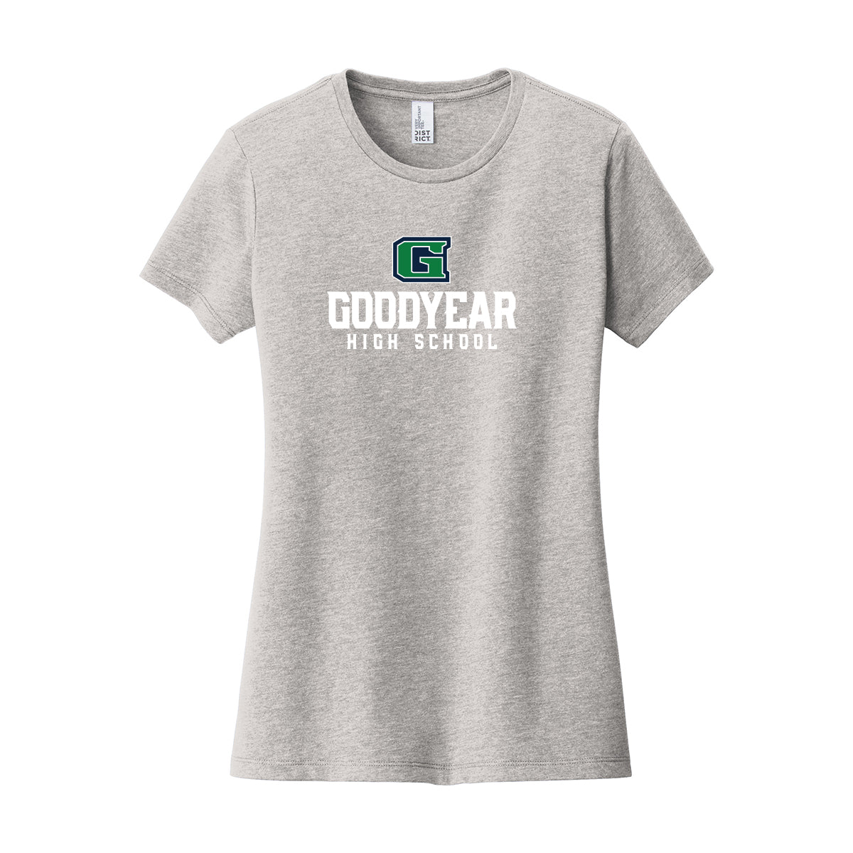 Goodyear High School Stacked Women's Fitted Tee