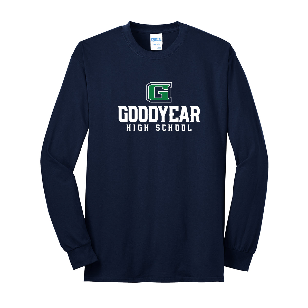 Goodyear High School Stacked Long Sleeve Tee