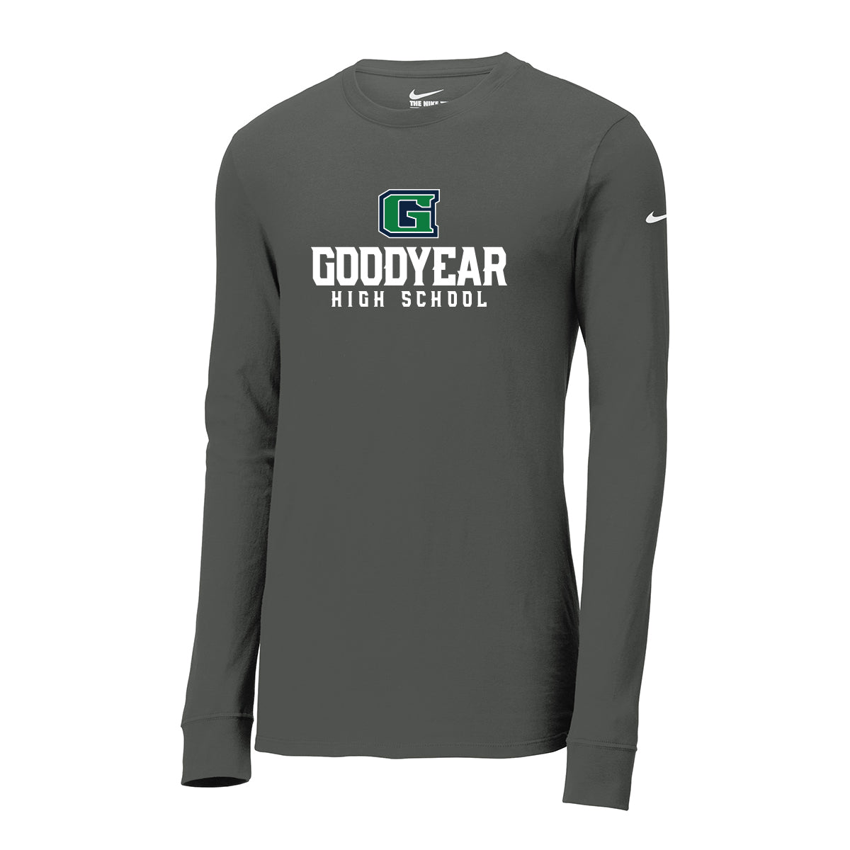 Goodyear High School Stacked Nike Long Sleeve Tee