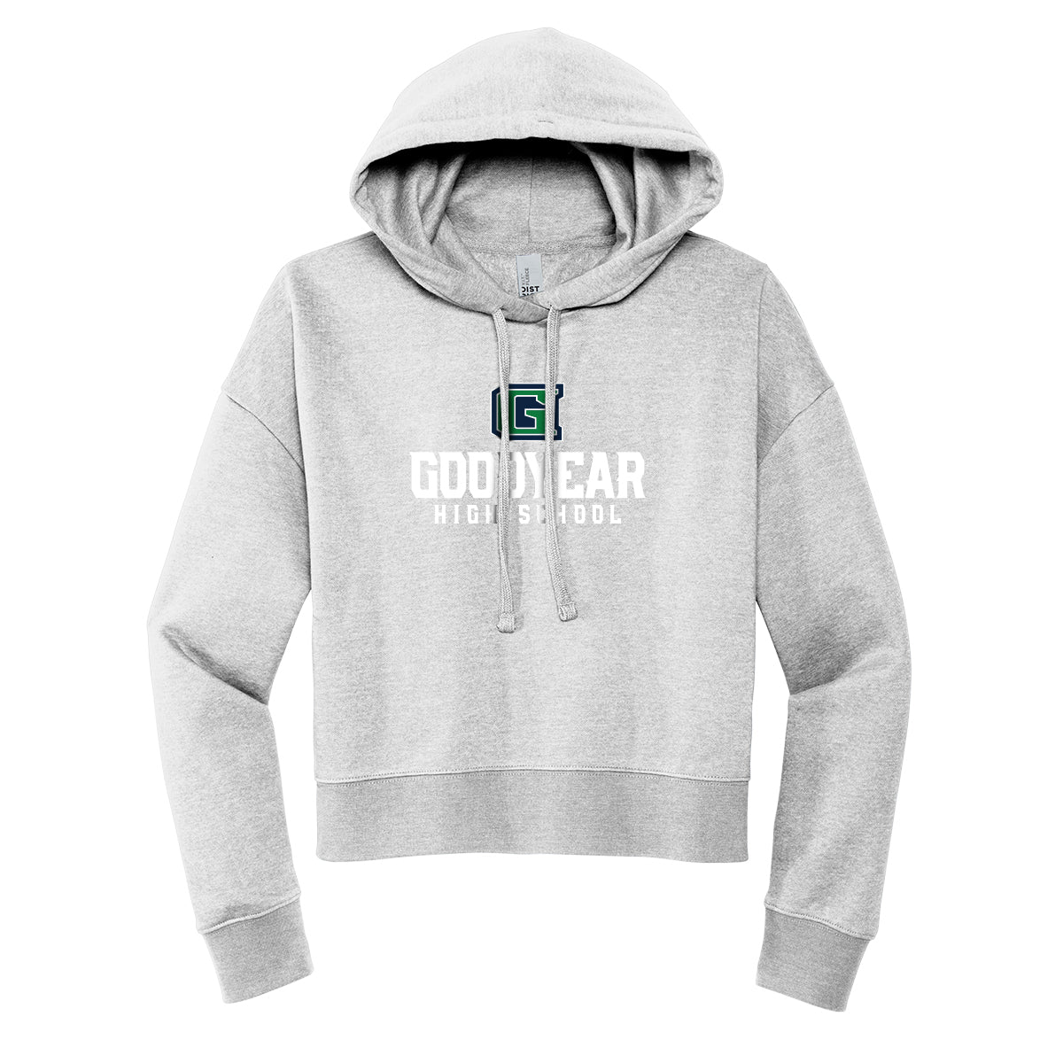 Goodyear High School Stacked Cropped Hoodie