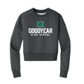 Goodyear High School Stacked Cropped Crewneck Sweatshirt