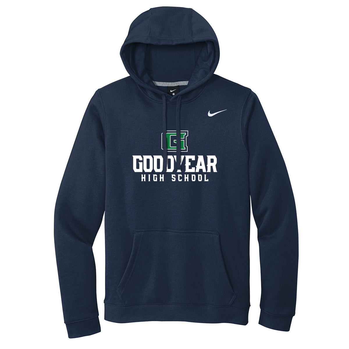 Goodyear High School Stacked Nike Hoodie