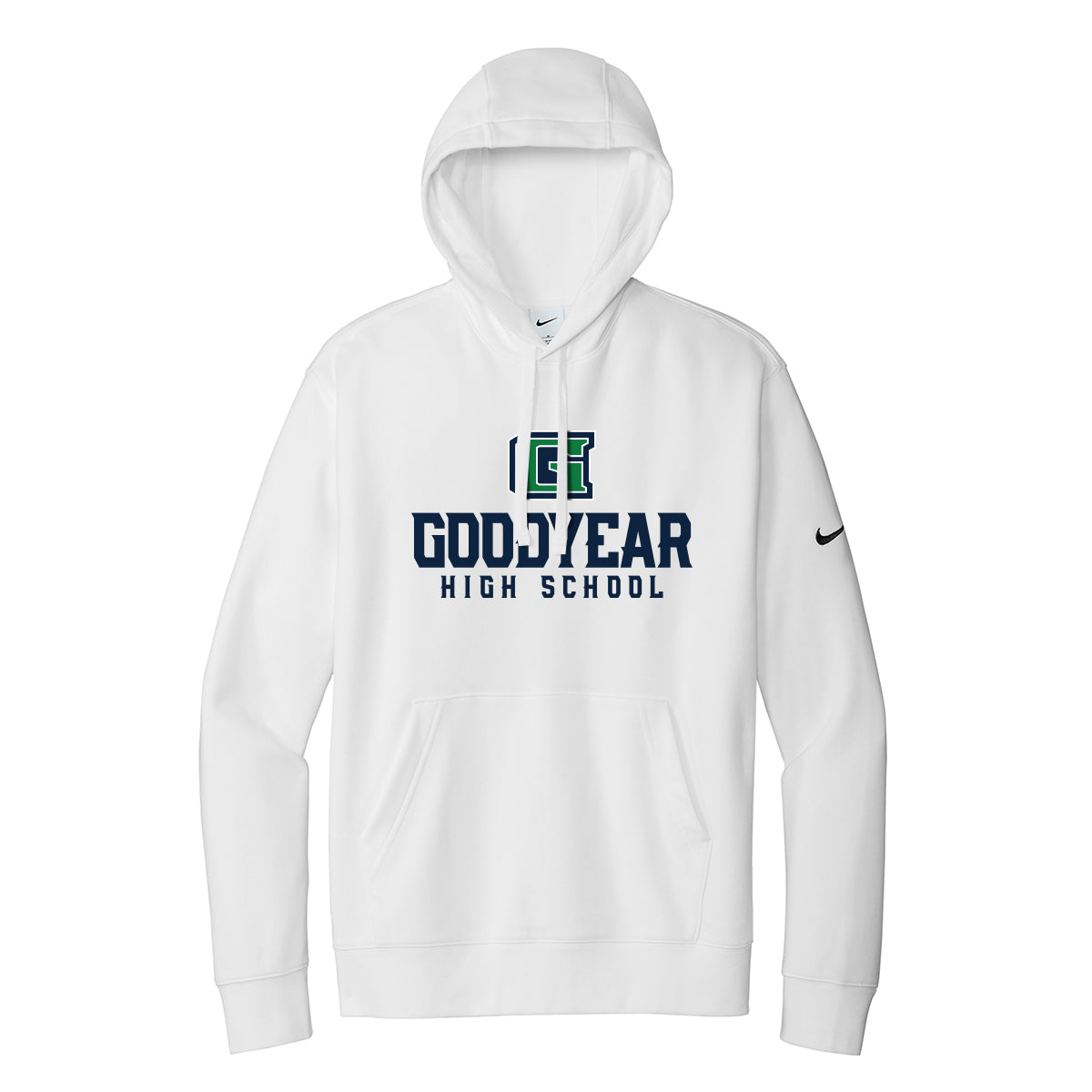 Goodyear High School Stacked Nike Hoodie