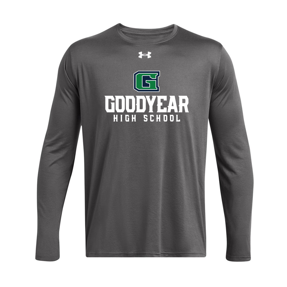 Goodyear High School Stacked Under Armour Long Sleeve Tee