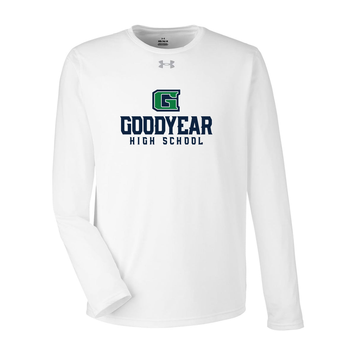 Goodyear High School Stacked Under Armour Long Sleeve Tee