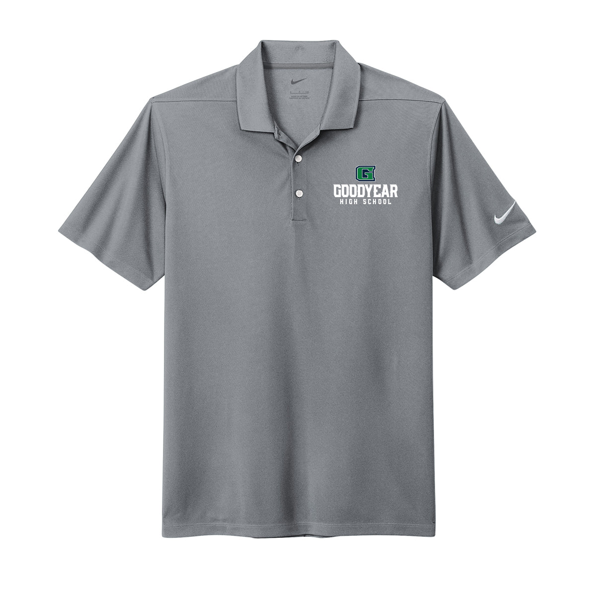 Goodyear High School Stacked Nike Polo (Men and Women Style)