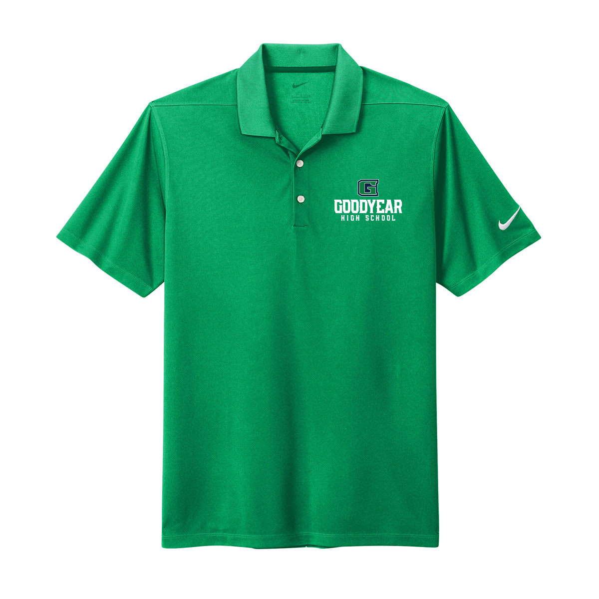 Goodyear High School Stacked Nike Polo (Men and Women Style)
