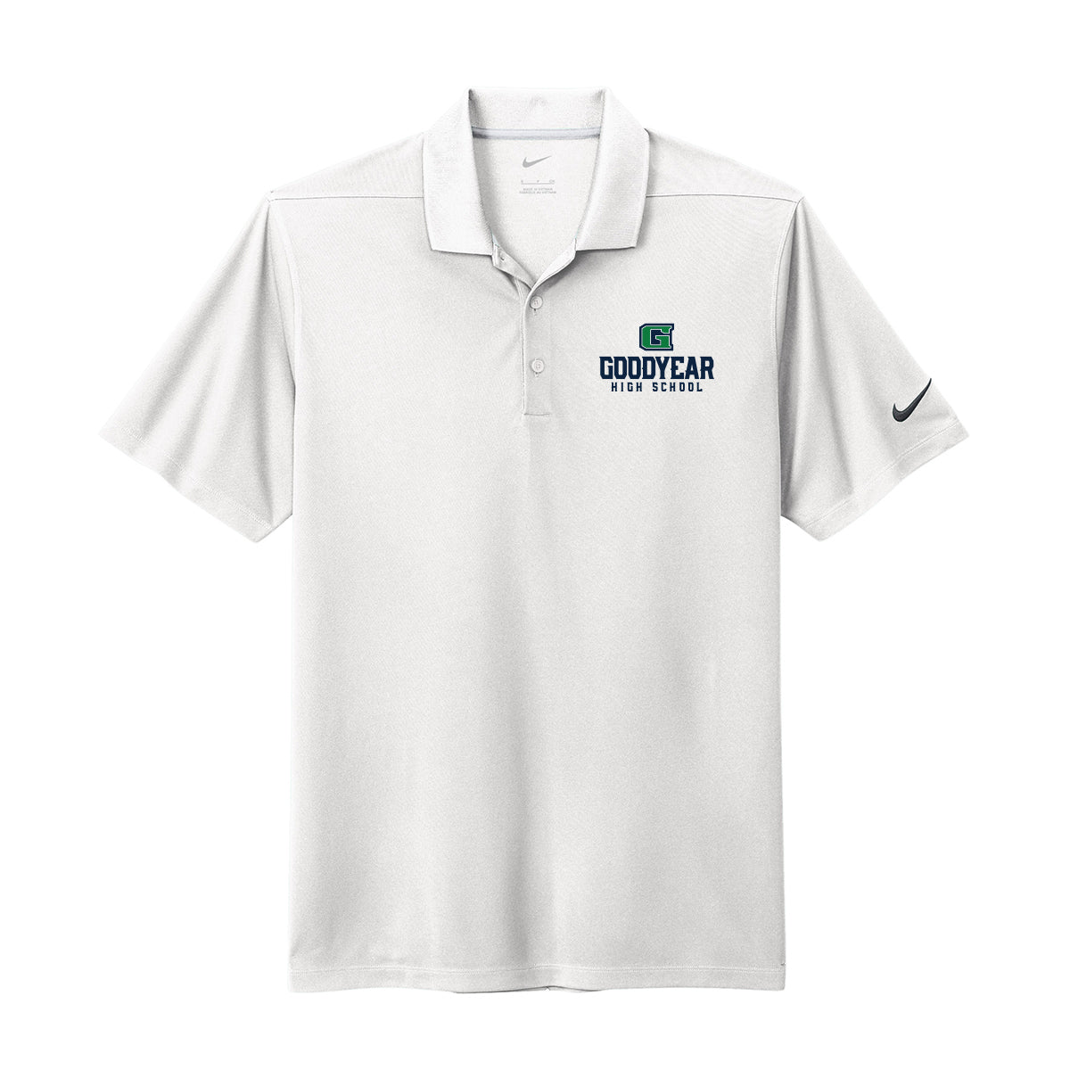Goodyear High School Stacked Nike Polo (Men and Women Style)