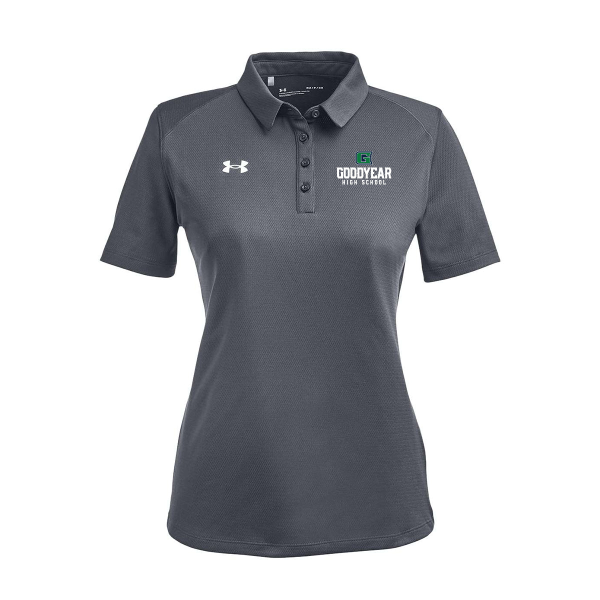 Goodyear High School Stacked Under Armour Polo (Men and Women Style)