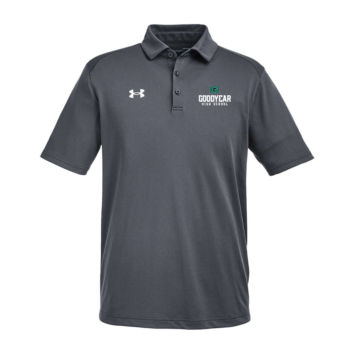 Goodyear High School Stacked Under Armour Polo (Men and Women Style)