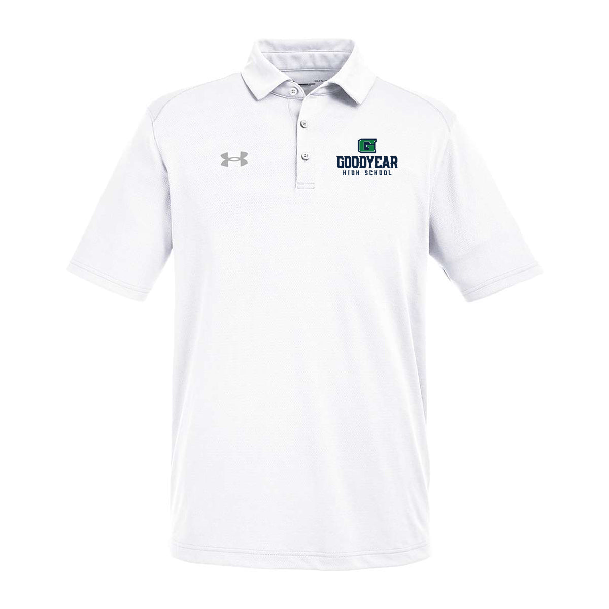 Goodyear High School Stacked Under Armour Polo (Men and Women Style)