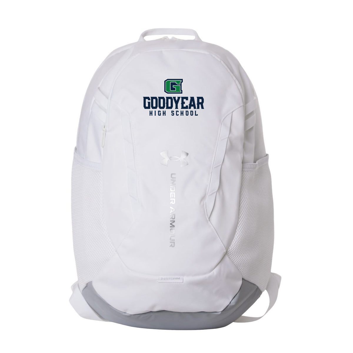 Goodyear High School Stacked Under Armour Hustle 5.0 Team Laptop Backpack