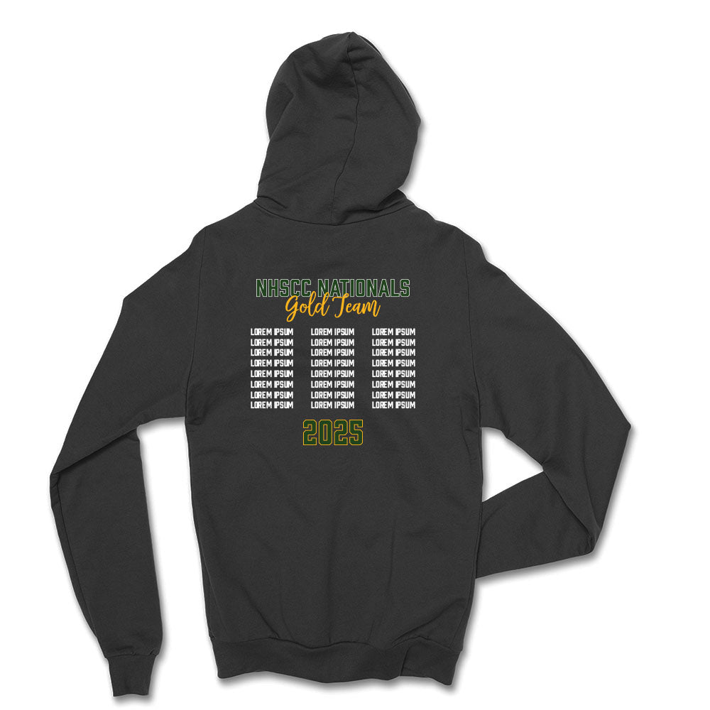Brea O Gold Team Full Zip Sweatshirt