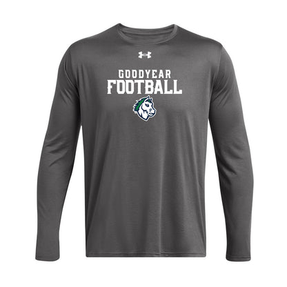 Goodyear Football Stacked Under Armour Long Sleeve Tee