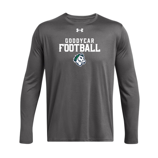 Goodyear Football Stacked Under Armour Long Sleeve Tee
