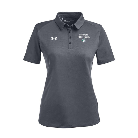 Goodyear Football Stacked Under Armour Polo (Men and Women Style)
